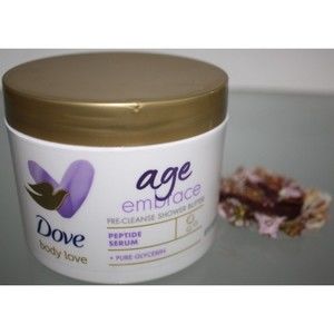 Dove Body Love Age Embrace Pre-Cleanse Shower Butter W/ Peptide Serum 10 oz New